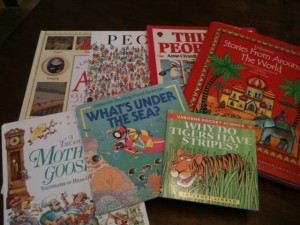 Some of our homeschool books