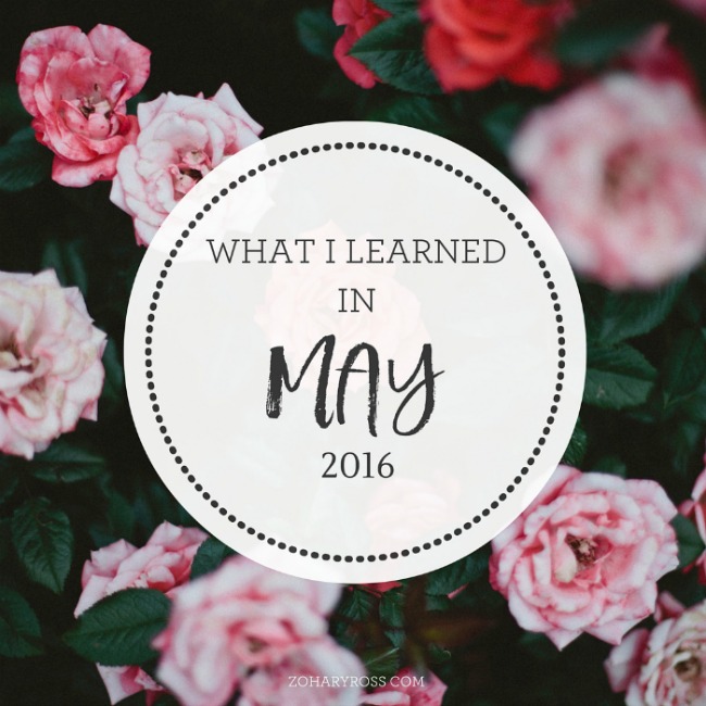 may lessons